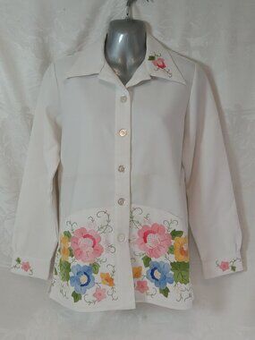 Hand Embroidred by Sir James Marshall Rousso MGM Grand Hotel Las Vegas Jacket L